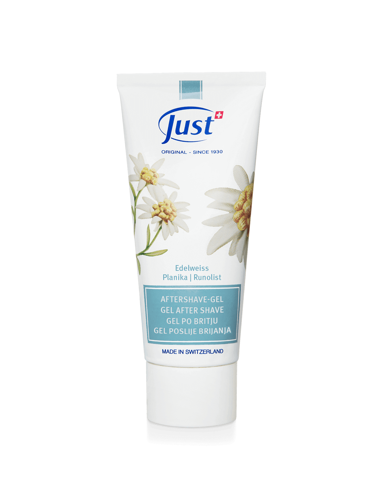 After Shave Gel Just Beruhigend und pflegend für die Haut des Mannes